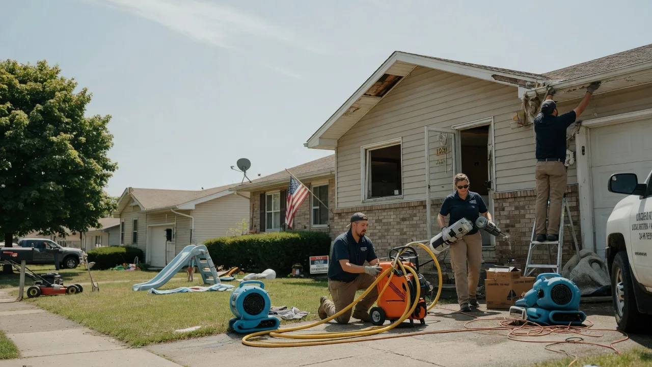 Water Damage Restoration in Pineville, PA near me